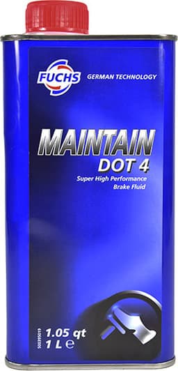 Гальмівна рідина Titan DOT 4 метал