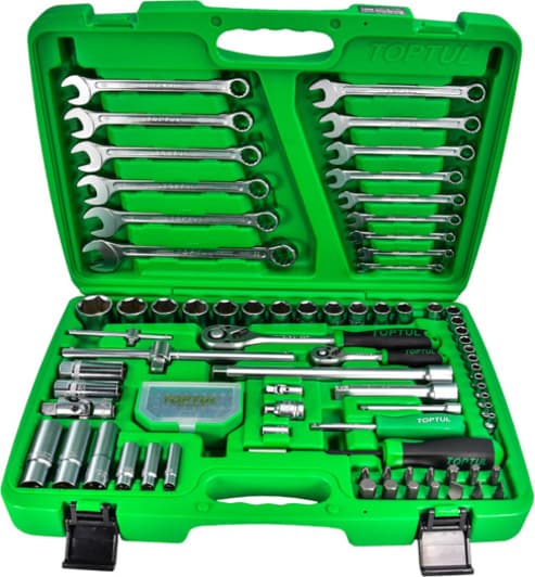 Набор инструментов Toptul GCAI106B 1/2", 1/4" 106 ед.