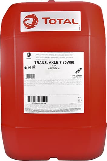 Total AXLE 7 GL-5 80W-90 (20 л) трансмісійна олива