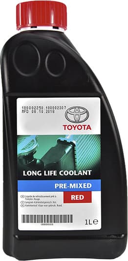 Toyota Long Life Coolant червоний -37 °C готовий антифриз