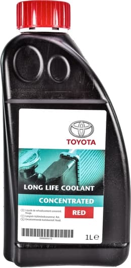 Toyota Long Life Coolant G12 красный 1 л (0888980015) концентрат антифриза