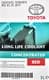Toyota Long Life Coolant G12 красный 1 л (0888980015) концентрат антифриза