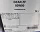 Unil Gear ZF GL-5 80W-90 (20 л) трансмиссионное масло