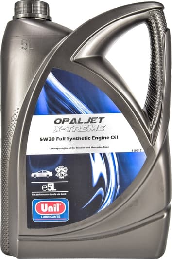 Unil Opaljet X-treme 5W-30 (5 л) моторное масло