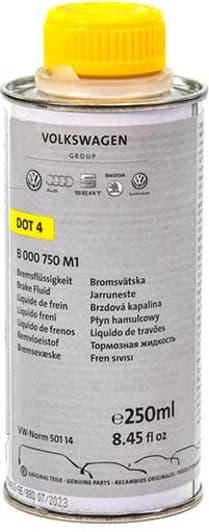 Гальмівна рідина VAG DOT 4 метал