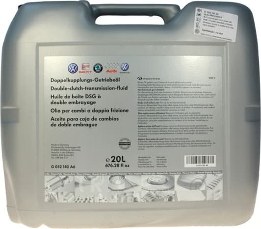 VAG Double Clutch Transmission Fluid G 052 182 (20 л) трансмиссионное масло