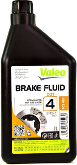 Valeo DOT 4, 1 л (402403) гальмівна рідина