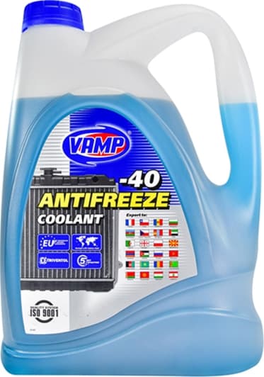 VAMP G11 синий -38 °C, 5 л (1486) готовый антифриз