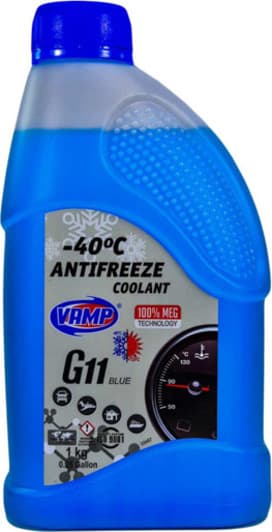 VAMP MEG G11 синий -40 °C готовый антифриз