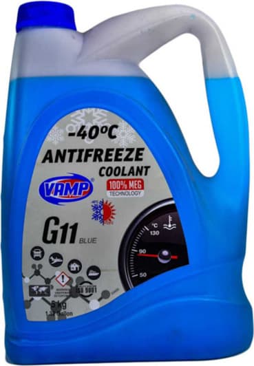 VAMP MEG G11 синий -40 °C, 5 л (5782) готовый антифриз