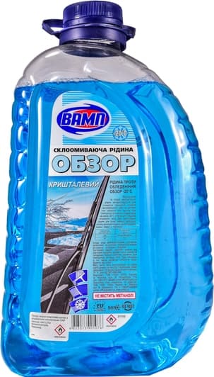 Омыватель стекла VAMP Обзор зимний -20°С без запаха (4 л)