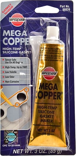 Формувач прокладок VersaChem Copper Silicone Gasket Maker помаранчевий