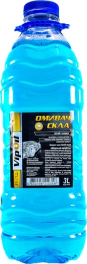 Омивач скла VIPOIL літній -5 °С морська свіжість (3 л)