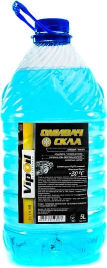Омивач скла VIPOIL зимовий -20 °С морський бриз (5 л)