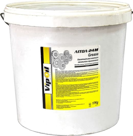 VIPOIL Літол-24М літієве мастило, 17 л (248806)