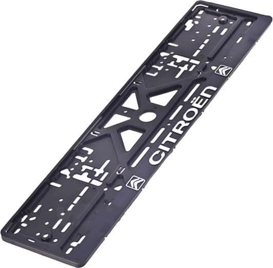 Рамка номерного знака Vitol UKR04 цвет черный на Citroen