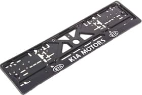 Рамка номерного знака Vitol UKR07 колір чорний на KIA