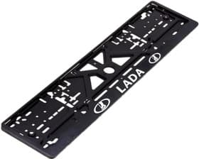 Рамка номерного знака Vitol UKR08 колір чорний на Lada