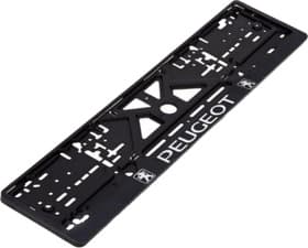 Рамка номерного знака Vitol UKR14 цвет черный на Peugeot