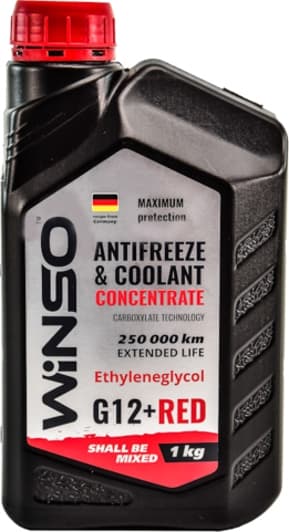 Winso G12+ красный концентрат антифриза