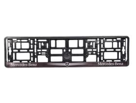 Рамка номерного знака Winso 000142 цвет черный на Mercedes-Benz