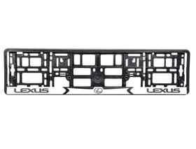 Рамка номерного знака Winso 000031 колір чорний на Lexus