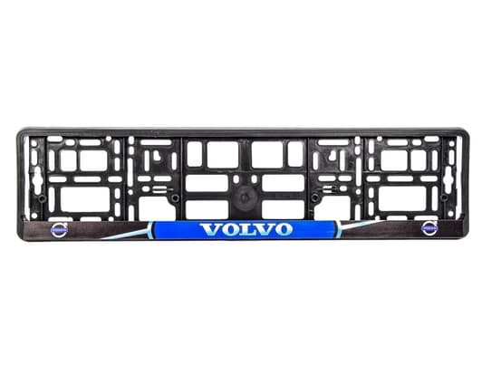 Рамка номерного знака Winso 000231 колір чорний на Volvo