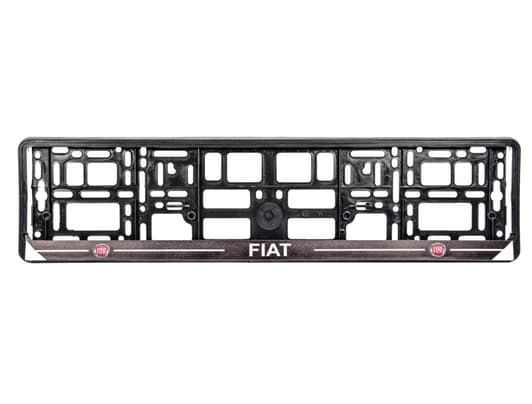 Рамка номерного знака Winso 000072 колір чорний на Fiat