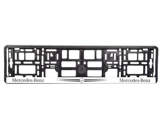 Рамка номерного знака Winso 000141 колір чорний на Mercedes-Benz