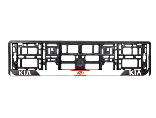 Рамка номерного знака Winso 000111 цвет черный на KIA