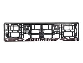 Рамка номерного знака Winso 000172 цвет черный на Peugeot