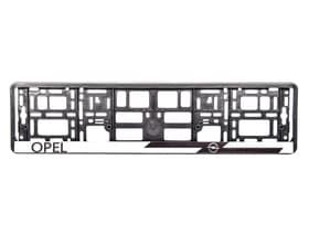 Рамка номерного знака Winso 000163 колір чорний на Opel