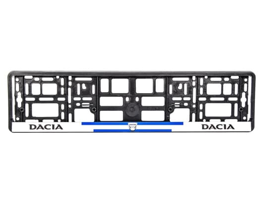 Рамка номерного знака Winso 000051 колір чорний на Dacia