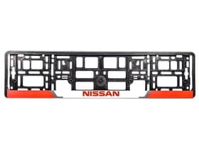 Рамка номерного знака Winso 000041 цвет черный на Nissan