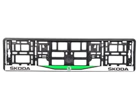 Рамка номерного знака Winso 000222 цвет черный на Skoda
