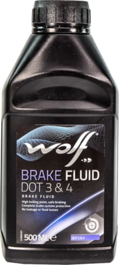 Wolf DOT 3 / DOT 4 тормозная жидкость