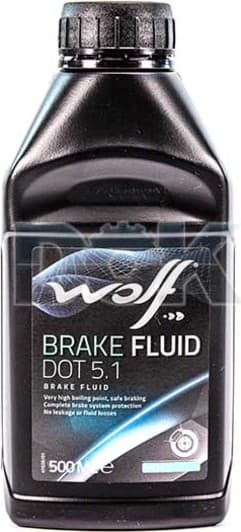 Wolf DOT 5.1, 0,5 л (8308208) гальмівна рідина
