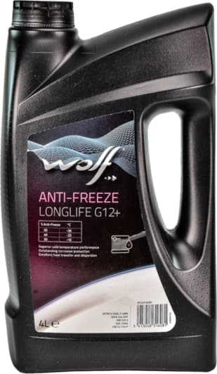 Wolf Long Life G12+ рожевий 4 л (8316081) концентрат антифризу