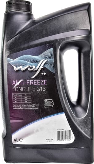 Wolf Long Life G13 фиолетовый 4 л (8323782) концентрат антифриза