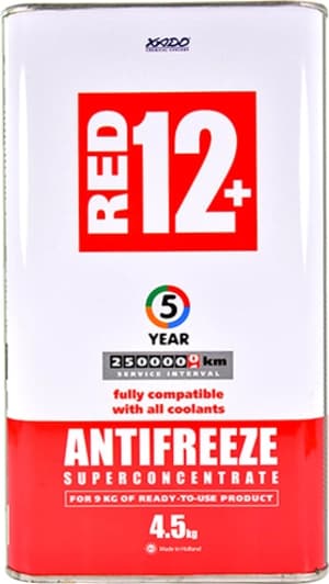 Xado G12+ красный 4,5 л (xa50301) концентрат антифриза