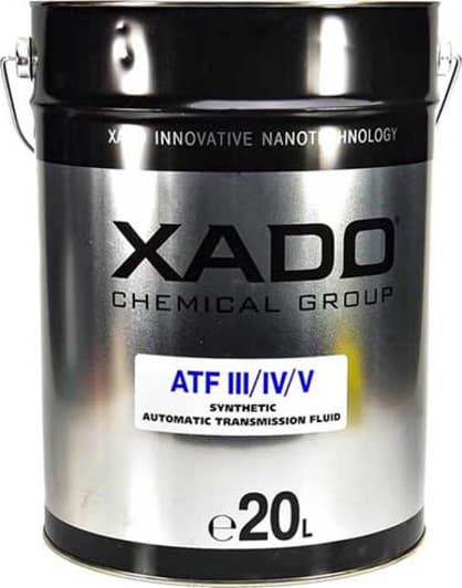 Xado Atomic Oil ATF III/IV/V, 20 л (XA28529) трансмісійна олива