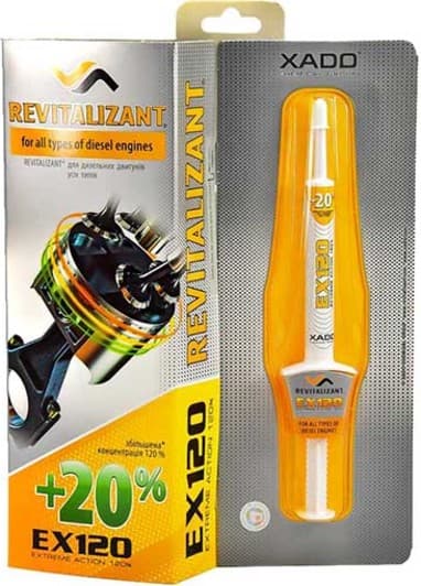 Xado Revitalizant EX120 (дизель), 8 мл (XA10034) присадка