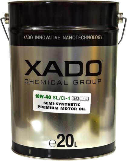 Xado Atomic Oil SL/CI-4 10W-40 (20 л) моторна олива