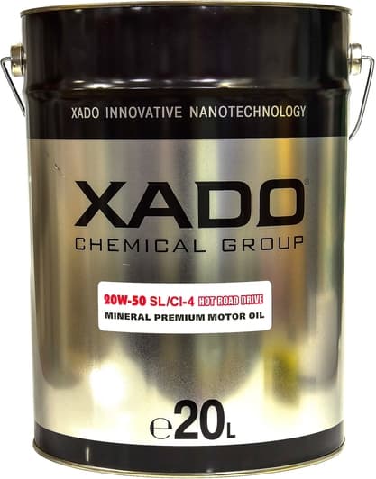 Xado Atomic Oil SL/CI-4 20W-50 (20 л) моторна олива