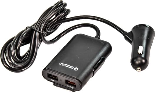 USB зарядка в авто XoKo CQC-410-BK