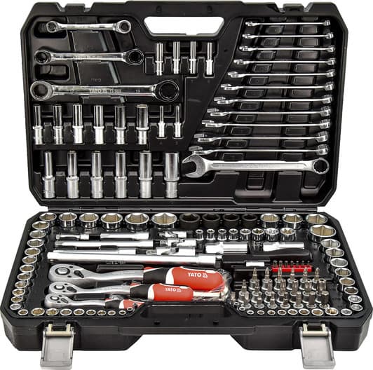 Набір інструментів Yato YT-38811 1/2", 3/8", 1/4" 150 шт.