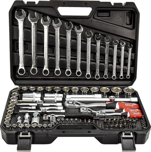 Набір інструментів Yato YT-38831 1/2", 3/8", 1/4" 111 од.