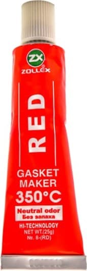 Zollex Gasket Maker красный формирователь прокладок, 25 мл (8RD1)