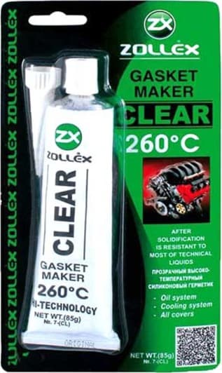 Zollex Gasket Maker прозорий формувач прокладок, 85 мл (7CL)