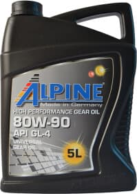 Трансмиссионное масло Alpine High Performance Gear Oil GL-5 80W-90 минеральное